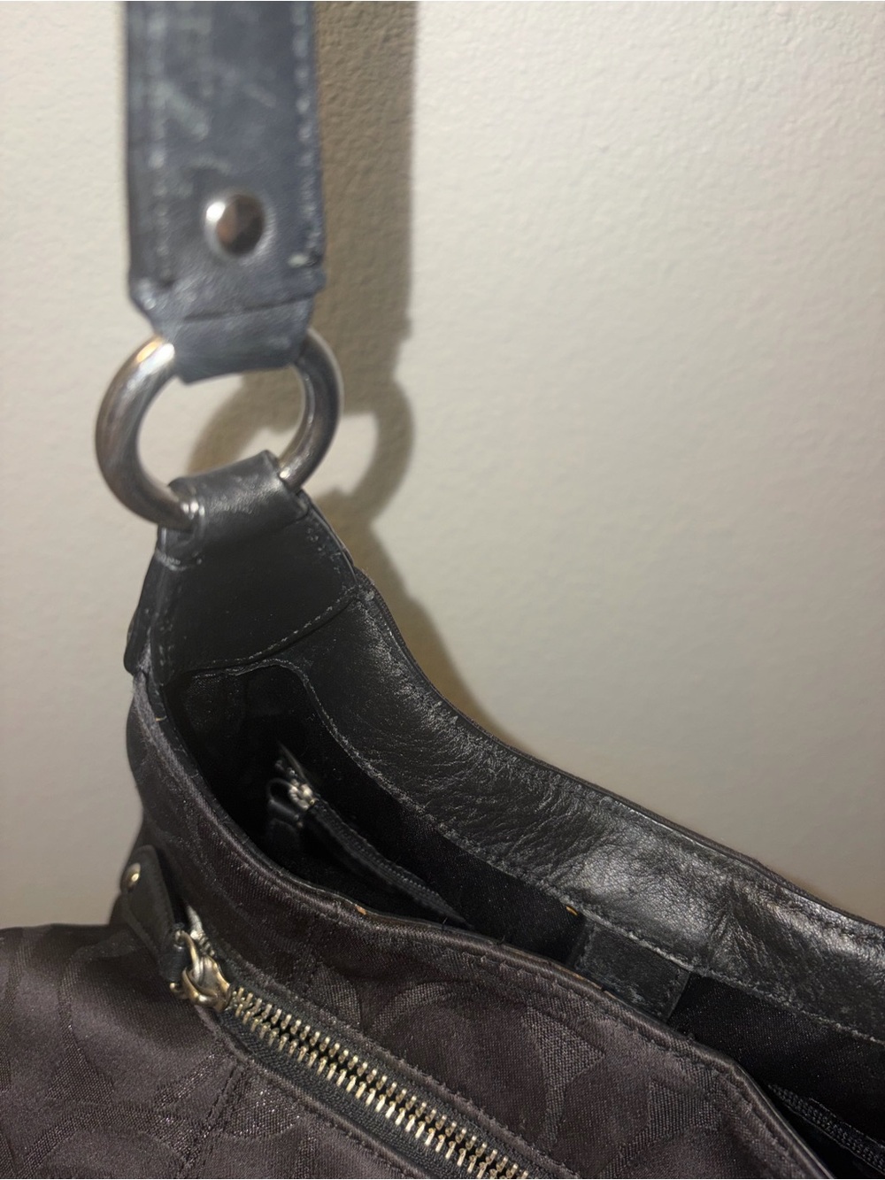 Coach Campbell Signature Hobo Shoulder Bag - Picture 12 of 14